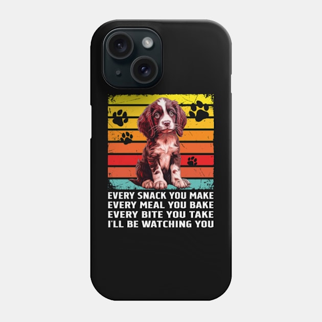 Springer Spaniels Style Statement Shop Now Phone Case by BoazBerendse insect