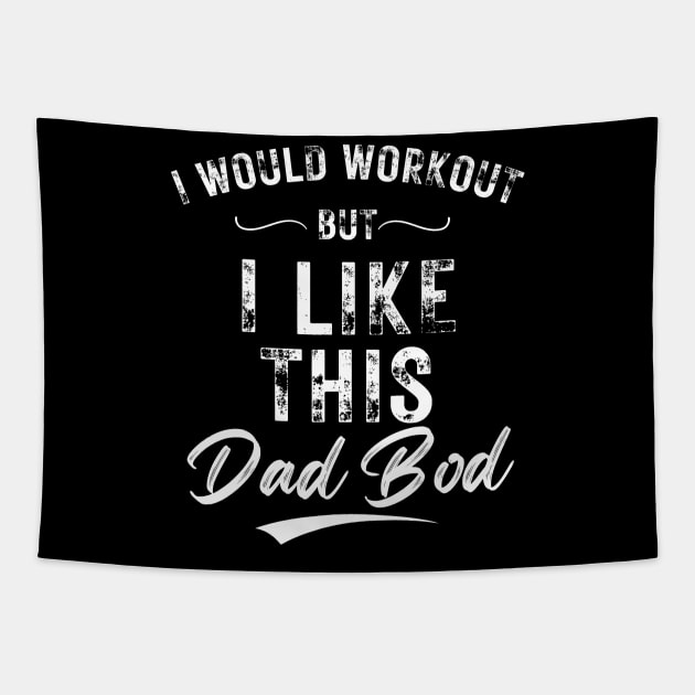 dad-bod Tapestry by DewaJassin