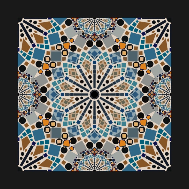 Geometric Mandala Pattern by aklara