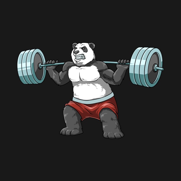 Panda Bodybuilding Hustle For That Muscle by melostore