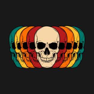 Colors skull T-Shirt