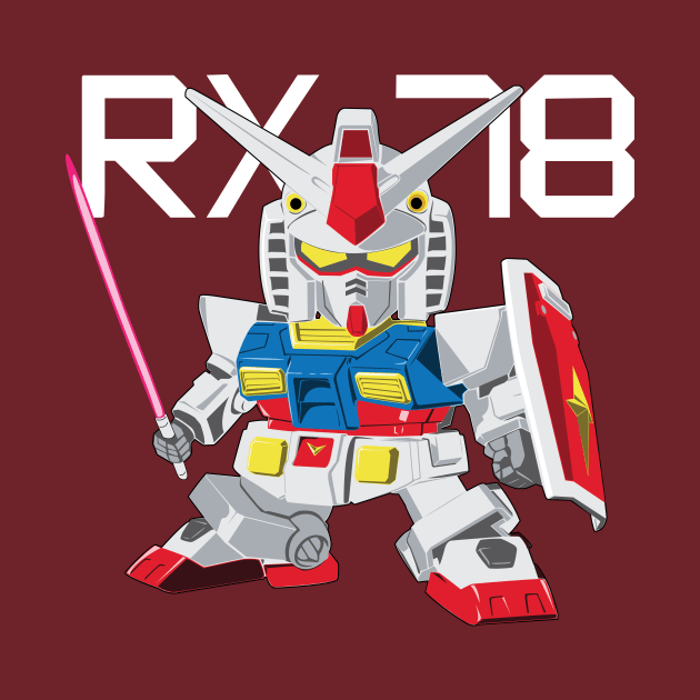 Gundam RX-78 by Emu Emu Ji