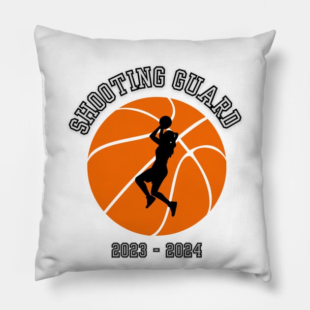 Female Shooting guard Pillow by Hayden Mango Collective 