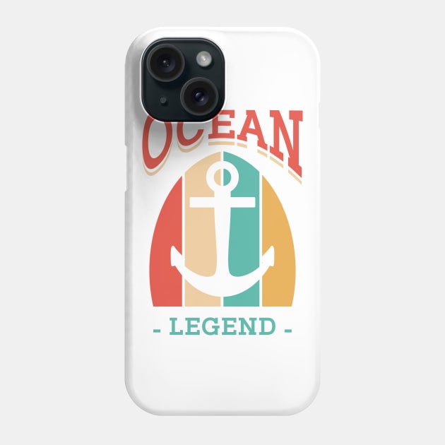 Ocean Legend Phone Case by VEKTORKITA