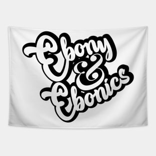 Ebony & Ebonics Variant Tapestry