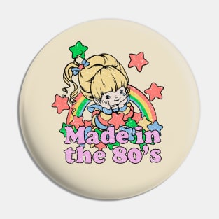 rainbow brite made in the 80s Pin