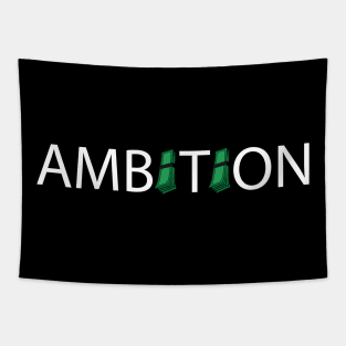 Ambition typography design Tapestry