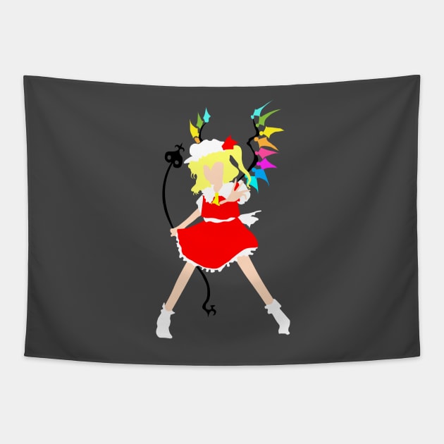 Flandre Scarlet - Touhou Project Tapestry by SleepyFroggy