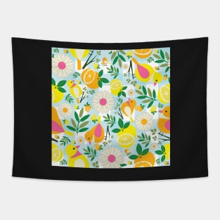 Spring Garden Party Tapestry