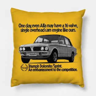 TRIUMPH DOLOMITE SPRINT - advert Pillow