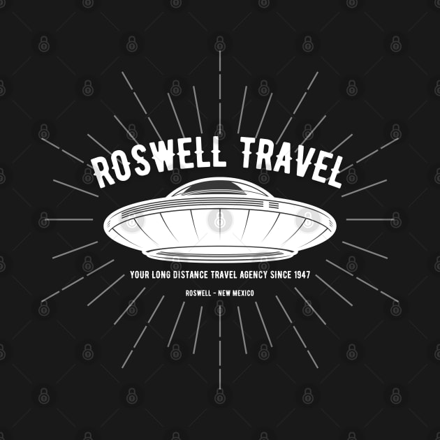 Roswell Travel by Kenny The Bartender's Tee Emporium