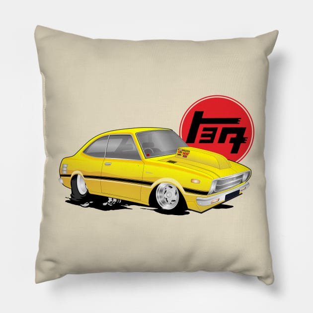 toyota KE35 Pillow by small alley co