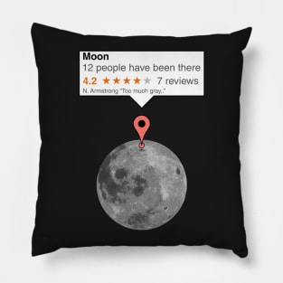 If moon was just any place Pillow