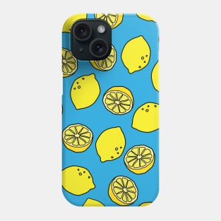 lemon pattern Phone Case