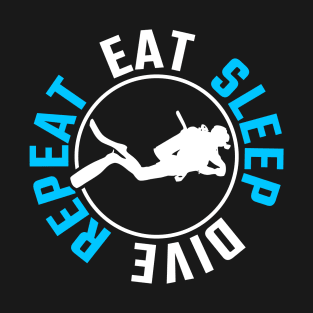 Eat Sleep Dive Repeat T-Shirt