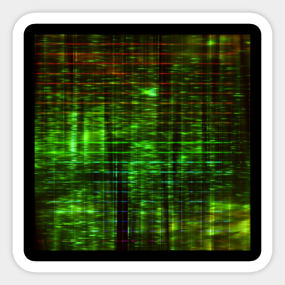 Glitch Aesthetic Stickers Teepublic