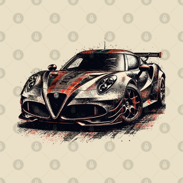 Alfa Romeo 4C by Vehicles-Art