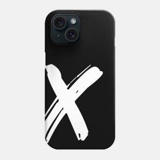 Graffiti Letter X Punk Streetwear Phone Case