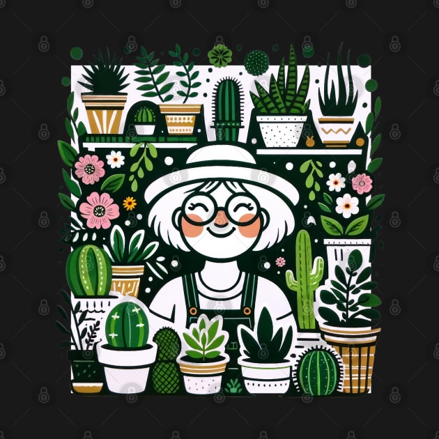 Crazy Plant Lady by WorldByFlower