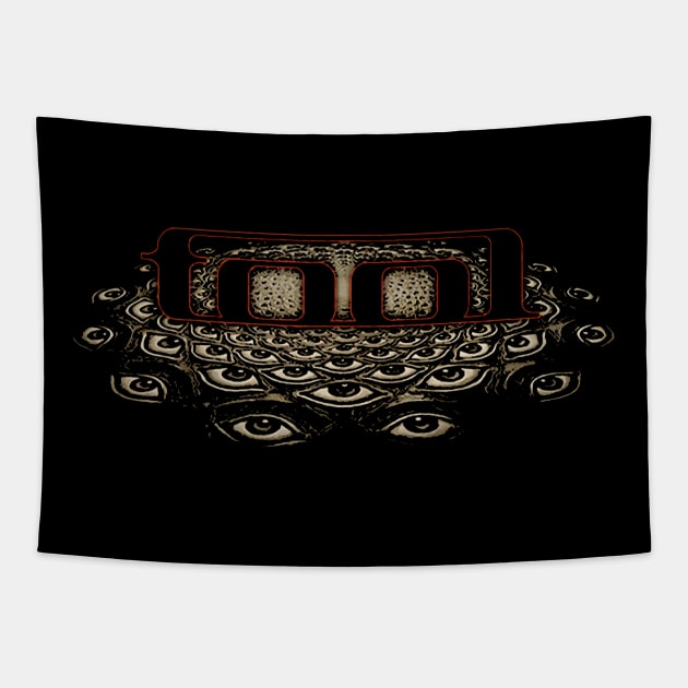 Tool Eye Tapestry by PIKASOAN