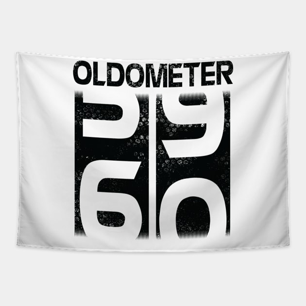 Oldometer Happy Birthday 60 Years Old Was Born In 1960 To Me You Papa Dad Mom Brother Son Husband Tapestry by Cowan79