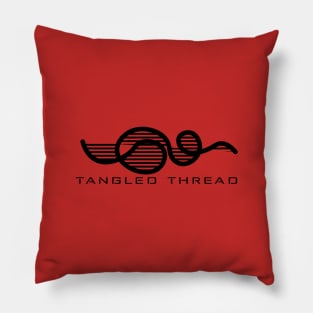 tangled thread Pillow