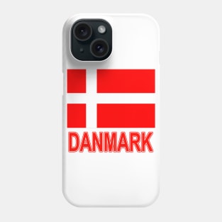 The Pride of Denmark (in Danish) - Danish National Flag Design Phone Case