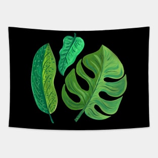 Tropical Leaves #3 Tapestry