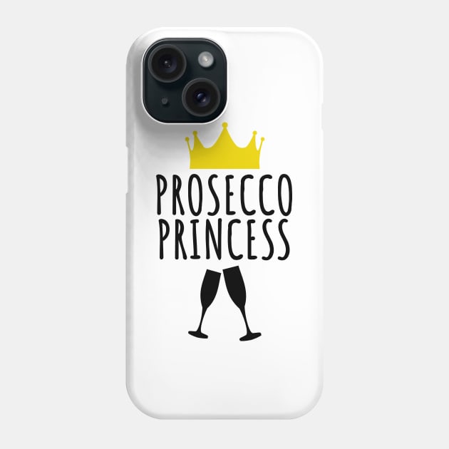 Prosecco Princess Phone Case by LunaMay