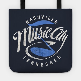 Nashville Music City USA Vintage Tote