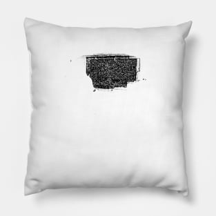BLACK Ancient Methods #5 Pillow