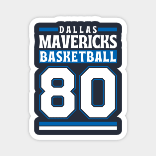 Dallas Mavericks 1980 Basketball Limited Edition Magnet