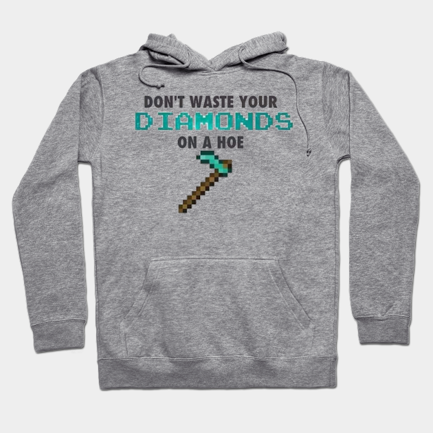minecraft diamond hoodie