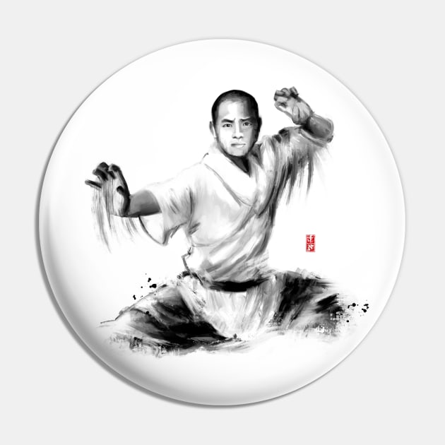 Tiger Style Kung Fu Pin by ILYOart