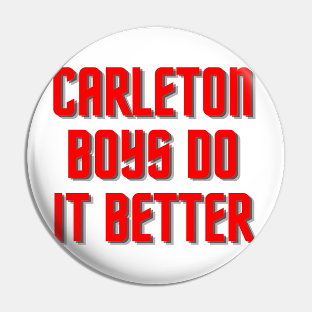 Carleton Boys Pin by stickersbyjori