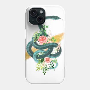 Gold Snake Phone Case