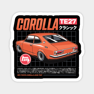 Corolla Classic TE27 Magnet