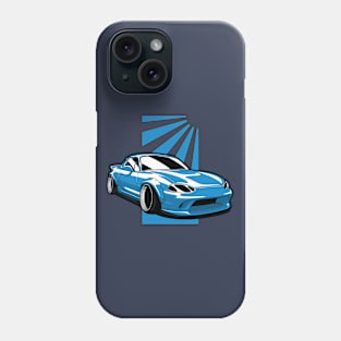 Blue MX5 Miata JDM Phone Case