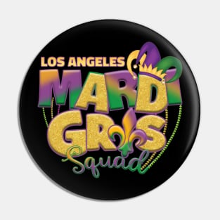 Los Angeles Mardi Gras Pin