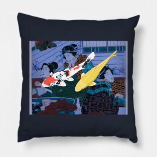 Nishiki Koi Carp - Japanese Women Pillow