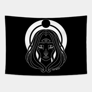 The Seer | Witchy Goth Tapestry