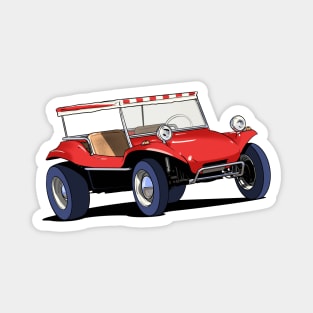 Baja Beach Buggy in Red Magnet