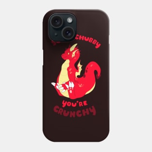 Chubby Grump Red Phone Case