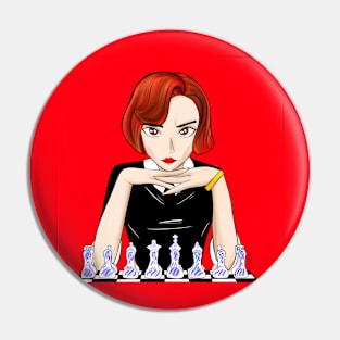 scarlet master in chess in queen gambit ecopop Pin