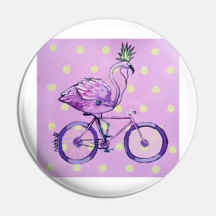 Pink Flamingo Pin