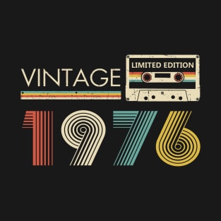 Vintage 1976 Limited Edition Cassette T-Shirt