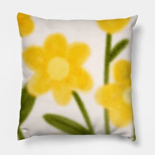 Yellow Flowers Romantic Dream Pillow