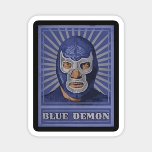 Blue Demon Poster Magnet