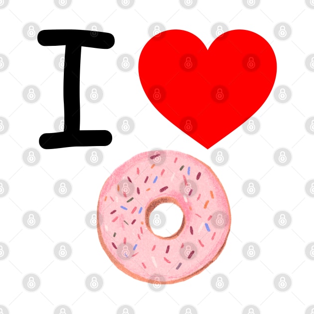 I Heart Donuts by EmoteYourself