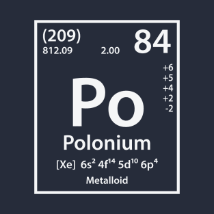 Polonium Element T-Shirt